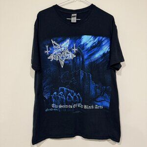 Dark Funeral Secrets Of The Black Arts T-shirt 1998 Reprint Size L Black Metal